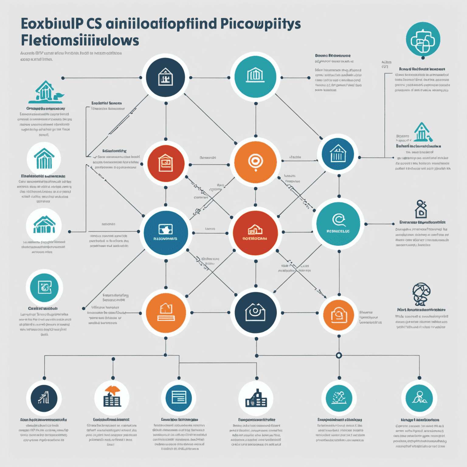 An infographic showing the structure of different PPP models, with icons representing public and private entities connected by arrows indicating resource and responsibility flows.